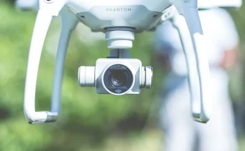 Fishing with a drone