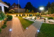 LED driveway lighting: ideas and solutions