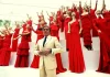 Rosso Valentino, the history of the Italian designer’s color