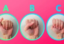 What’s your personality? The position and length of the fingers reveal this